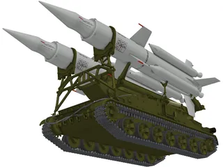 SA-4 Ganef 3D Model preview