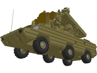 SA-8 Gecko 3D Model preview