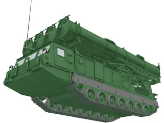 SA-12a-23a Gladiator TELAR 3D Model preview