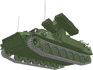 SA-13 Gopher 3D Model preview