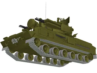 SA-19 Grison 3D Model preview