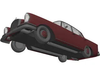 Mercedes-Benz 220S [W111] (1964) 3D Model preview