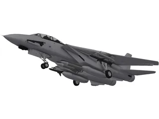 Grumman F-14D Super Tomcat 3D Model preview
