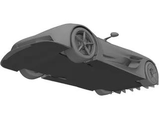 Koenigsegg Jesko Absolut (2020) 3D Model preview