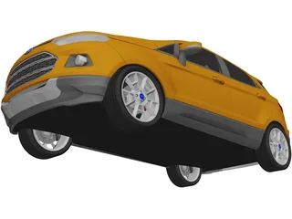 Ford EcoSport (2012) 3D Model preview