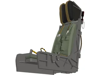 Martin-Baker SJU-56A 3D Model preview