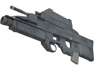 FS2000 Bullpup 3D Model preview