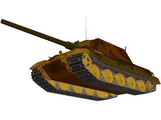 Jagdtiger 1 3D Model preview