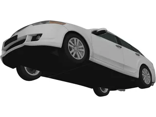 Honda Accord Tourer (2009) 3D Model preview