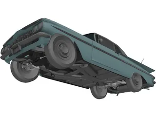 Chevrolet Impala (1963) 3D Model preview