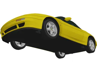 Lotus Elan (1996) 3D Model preview