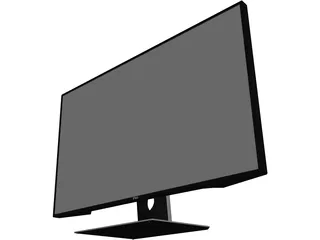 Dell S2216H Monitor 3D Model preview