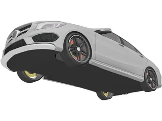 Mercedes-Benz CLA 250 (2013) 3D Model preview