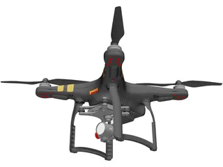 Quadcopter G26-0813 3D Model preview