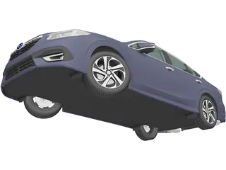 Subaru Legacy Touring (2020) 3D Model preview