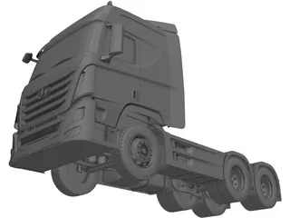 Hyundai Trago Xcient (2013) 3D Model preview
