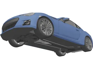 Subaru BRZ [FA20] (2014) 3D Model preview