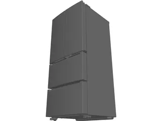 LG Refrigerator 3D Model preview