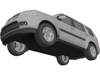 Honda Pilot (2014) 3D Model preview