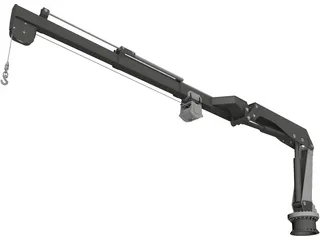 HDS Crane 3D Model preview