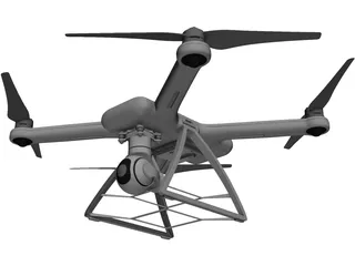 Xiaomi Mi Drone 3D Model preview