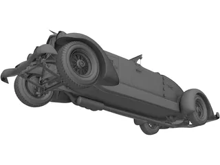 Duesenberg Speedster SJ 3D Model preview