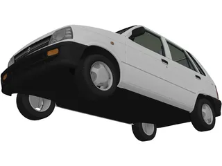 Suzuki Maruti 800 (1986) 3D Model preview