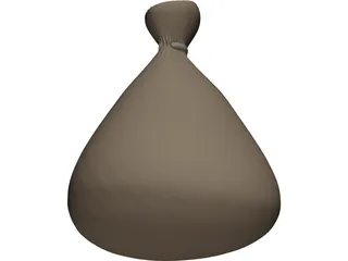Moneybag 3D Model preview