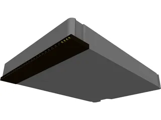 Harddrive (HDD) 3D Model preview