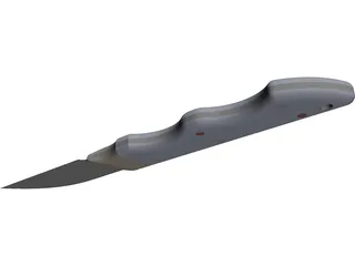 Bird Knife 3D Model preview