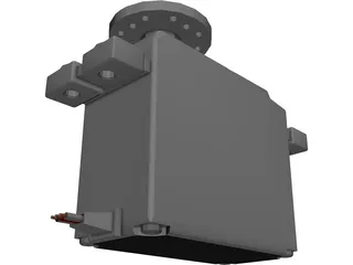 RC Futaba Servo FP-S148 3D Model preview