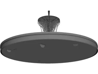 Big Fountain Model 3D Model preview
