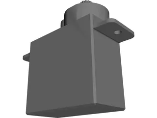 RC HS-55 Servo 3D Model preview