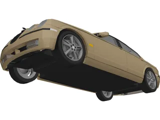 Jaguar S-Type 3D Model preview