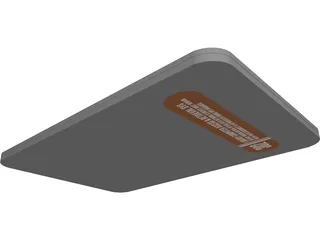 Star Trek TNG PADD 3D Model preview