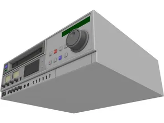 Panasonic AG-7330 S-VHS Pro VTR 3D Model preview