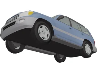 Toyota Land Cruiser (2006) 3D Model preview