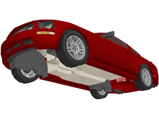 Ford Mustang 3D Model preview