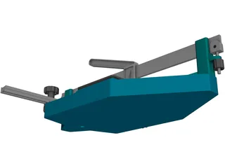 Ceramic Tile Cutter 3D Model preview