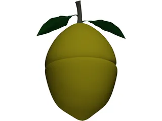 Lemon Smile 3D Model preview