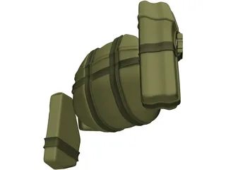 Back Packs and Equipment 3D Model preview