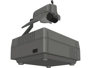 Projector 3D Model preview