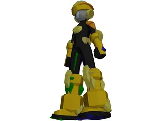 Rockman 3D Model preview
