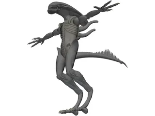 Alien 3D Model preview