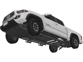 Toyota Tacoma (2020) 3D Model preview