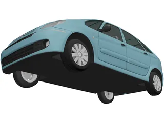 Citroen Xsara Picasso (2004) 3D Model preview