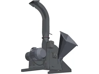 Woodcutter 3D Model preview