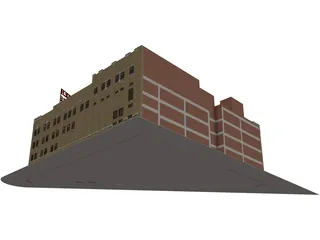 Walker Theatre Indianapolis 3D Model preview