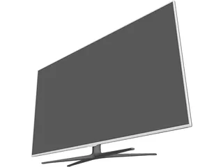 Samsung LED TV 3D Model preview