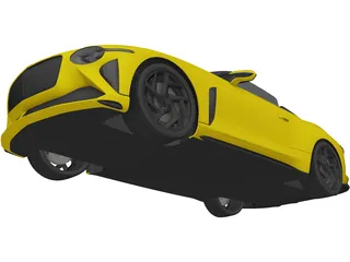 Bentley Mulliner Bacalar (2020) 3D Model preview